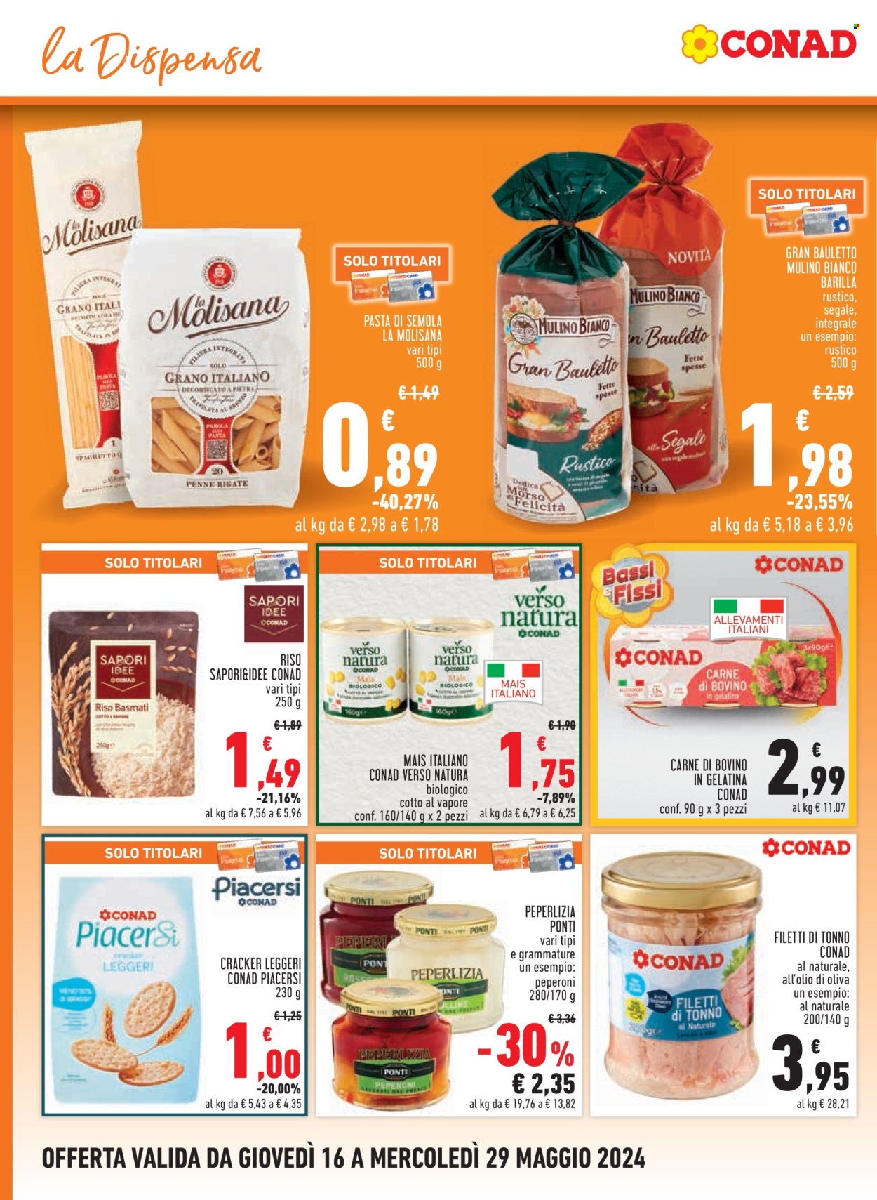 Leták Margherita Conad - 16.5.2024 - 29.5.2024. Strana 10