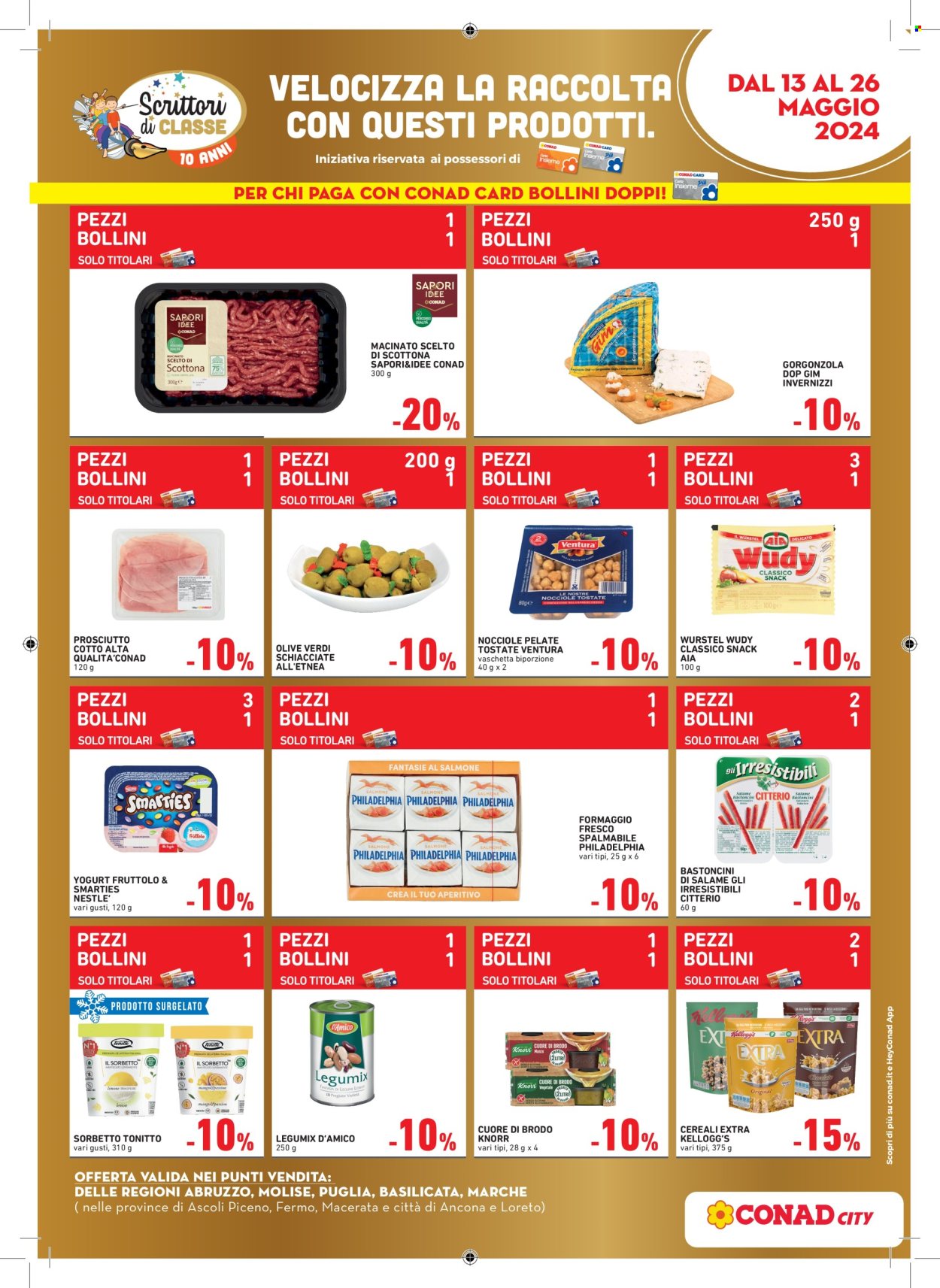 Leták Conad - 13.5.2024 - 26.5.2024. Strana 1