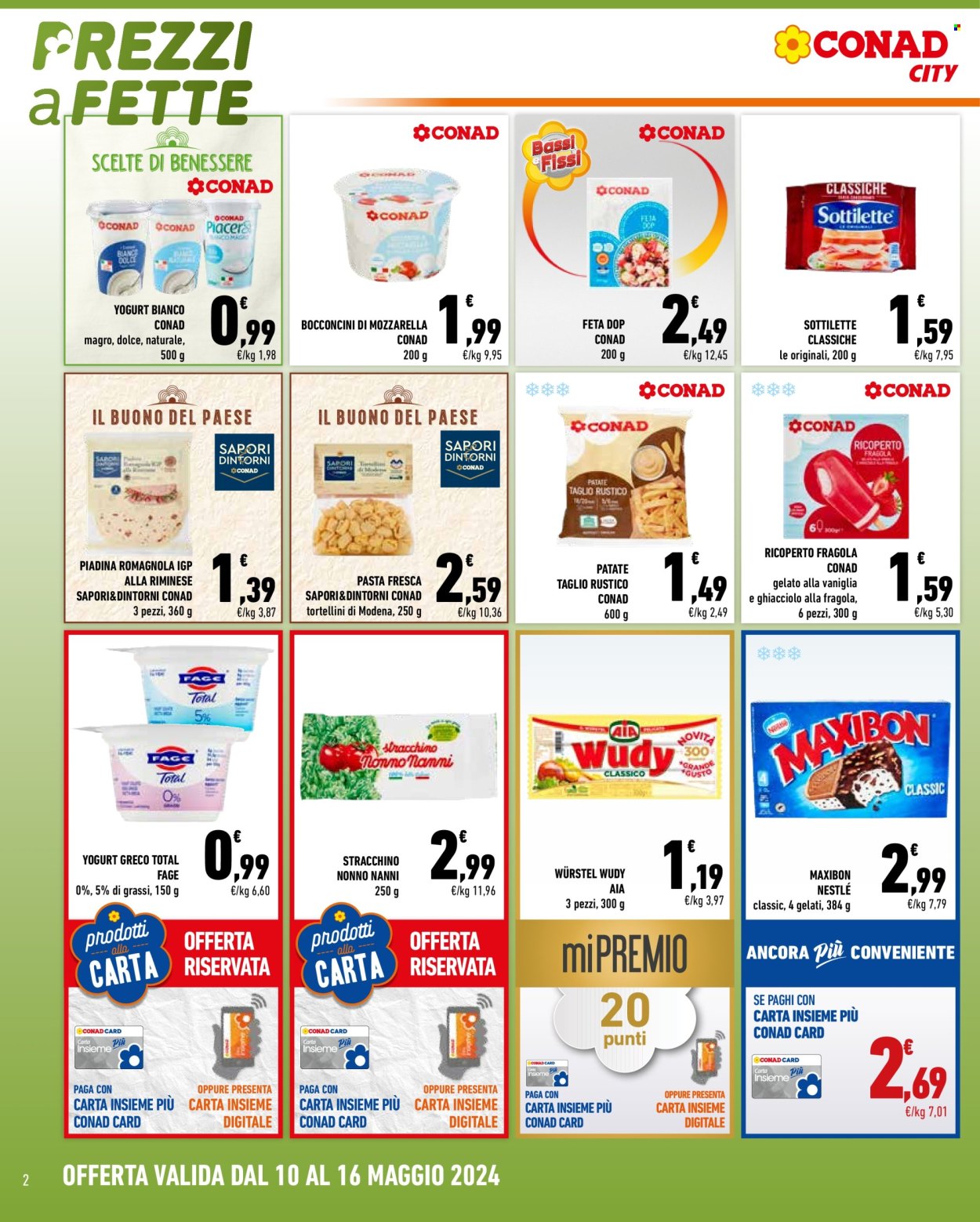 Leták Conad City - 10.5.2024 - 16.5.2024. Strana 2