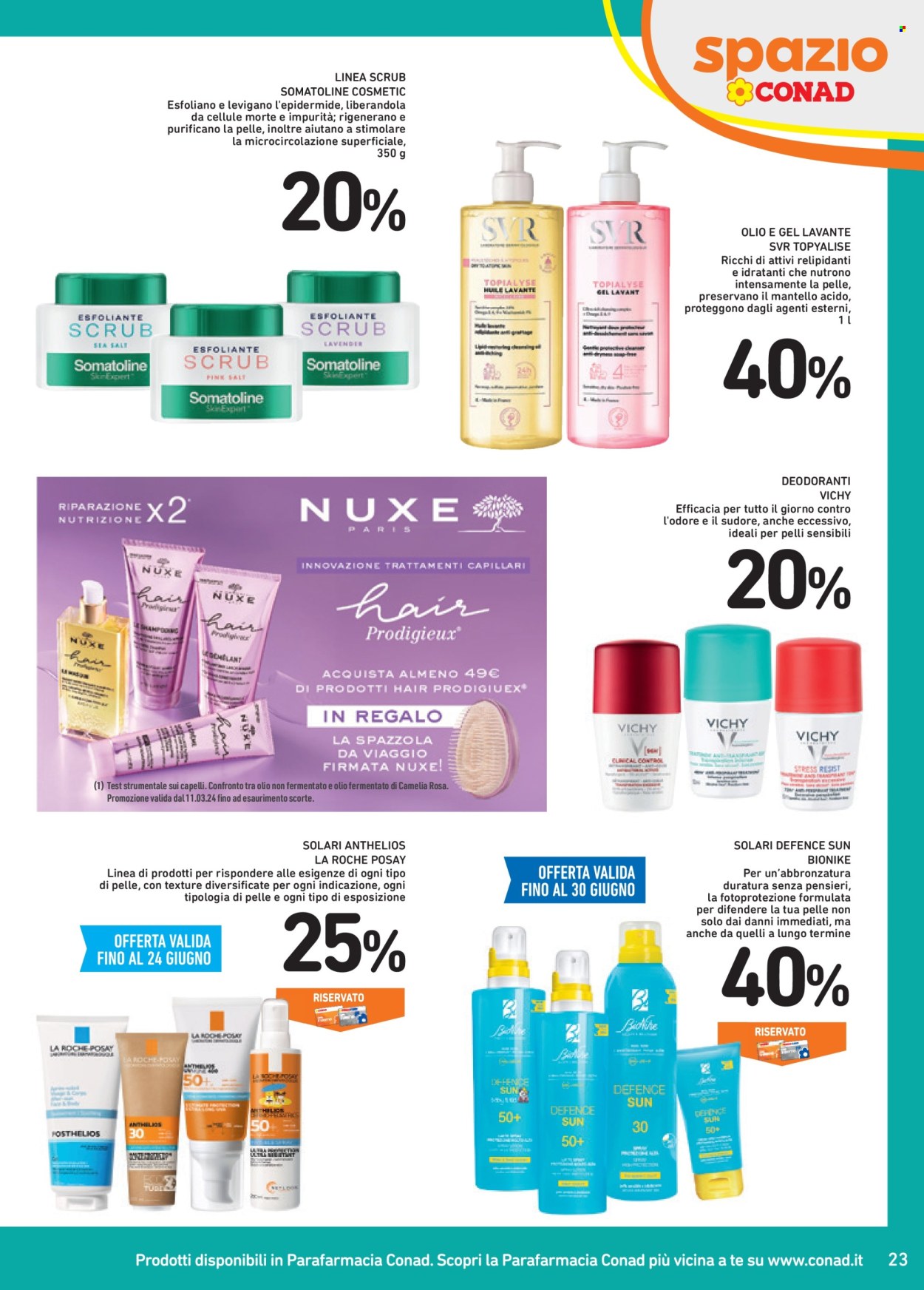 Volantino Spazio Conad - 16/5/2024 - 9/6/2024. Pagina 23