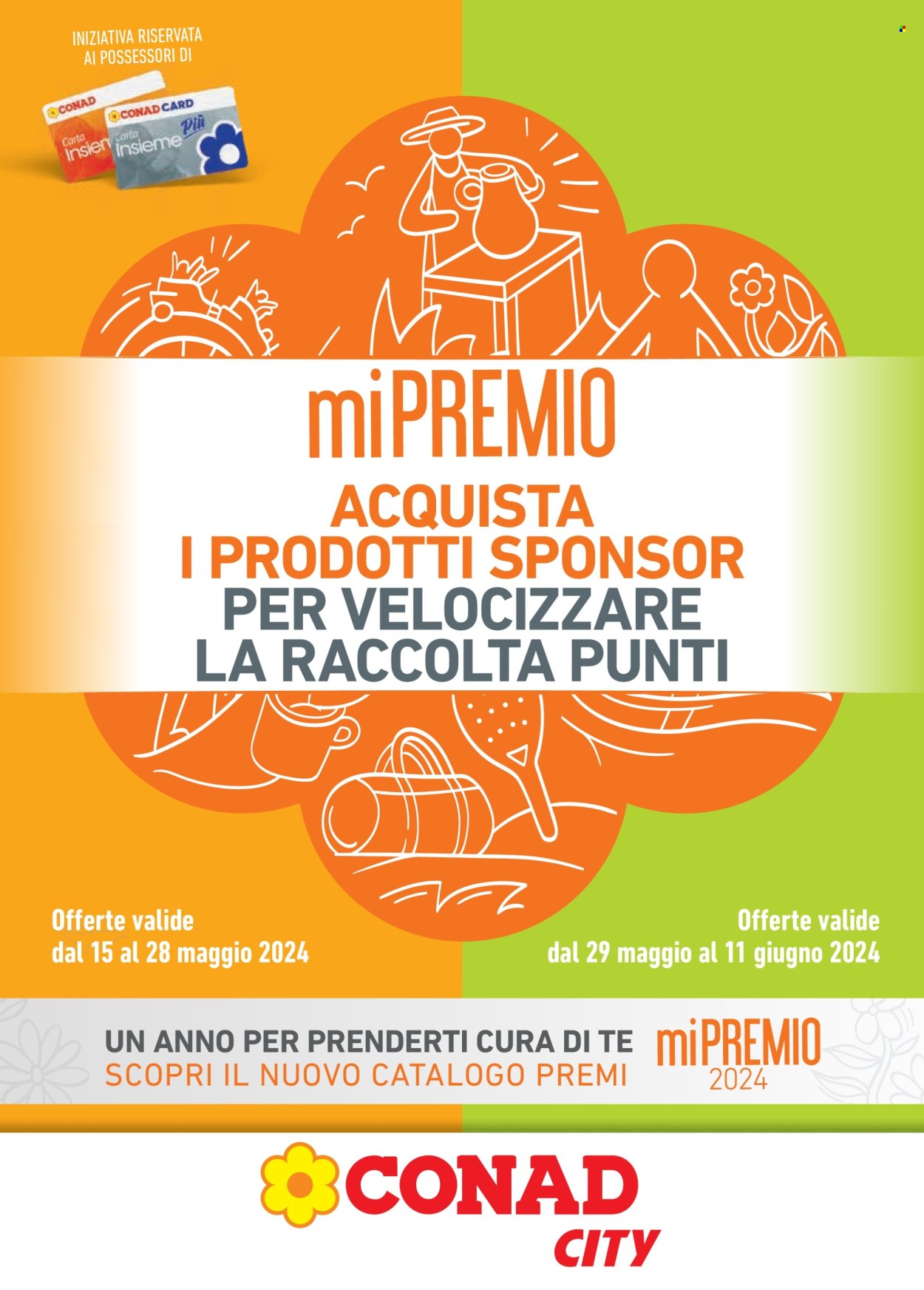 Volantino Conad City - 15/5/2024 - 11/6/2024. Pagina 1
