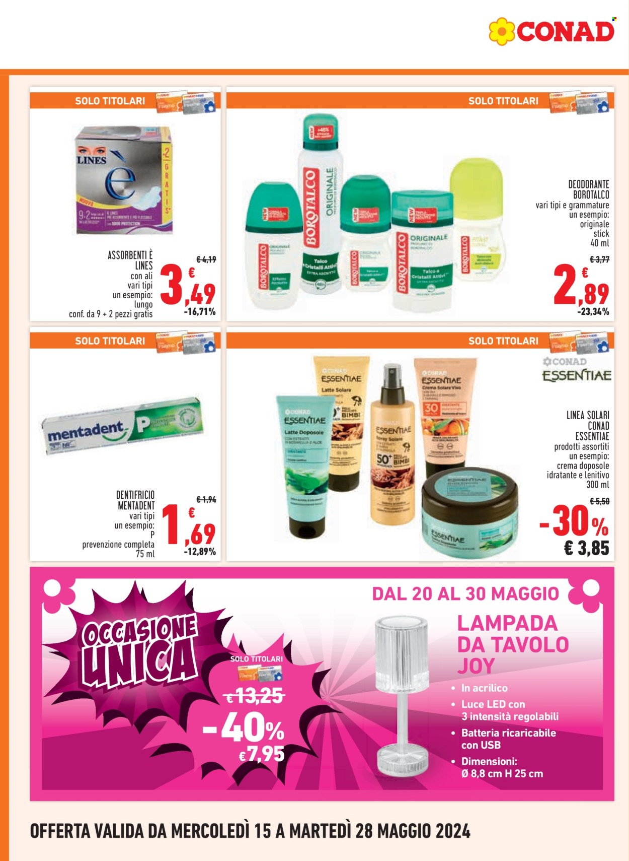Volantino Conad City - 15/5/2024 - 28/5/2024. Pagina 16
