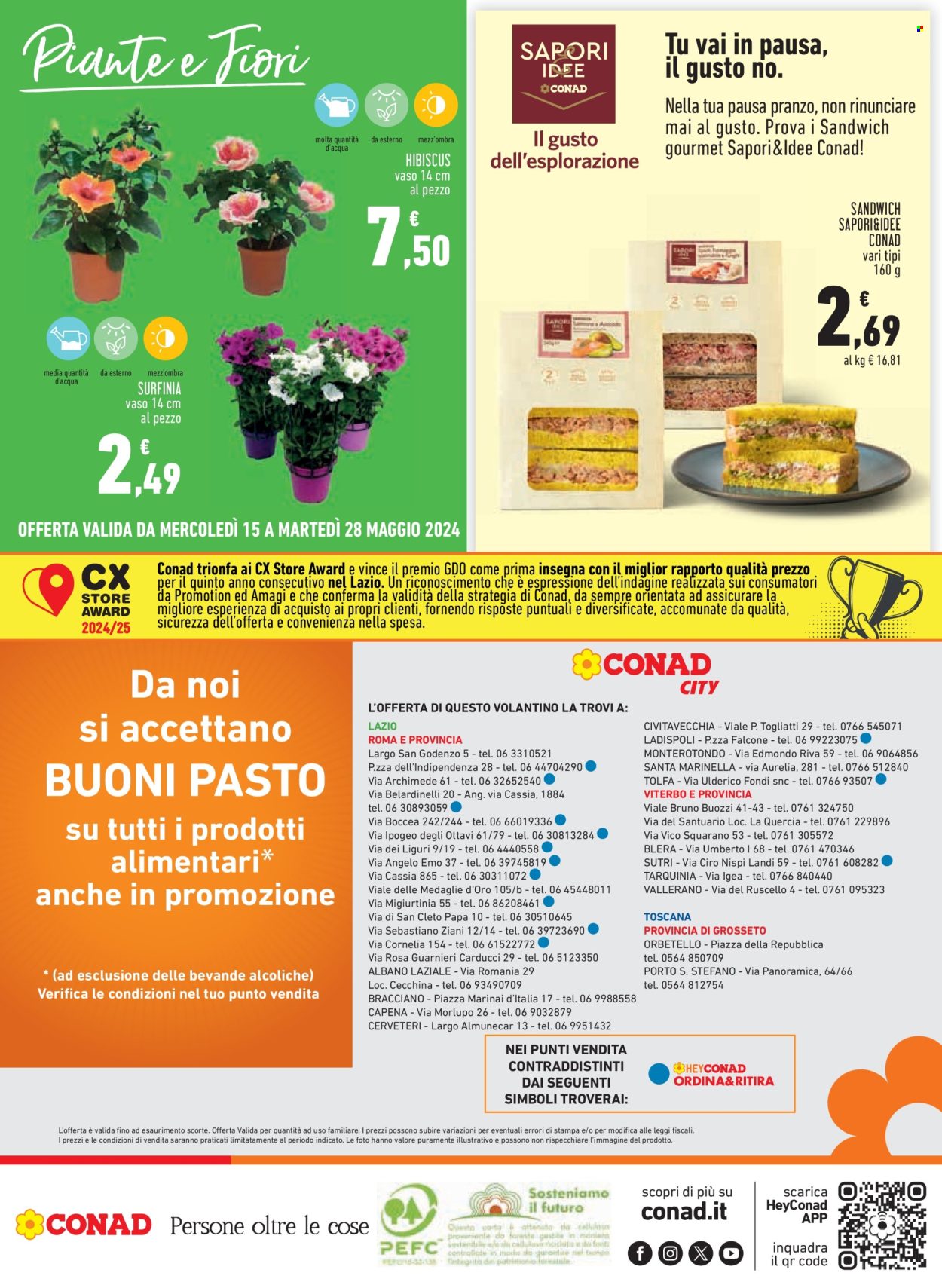 Volantino Conad City - 15/5/2024 - 28/5/2024. Pagina 20
