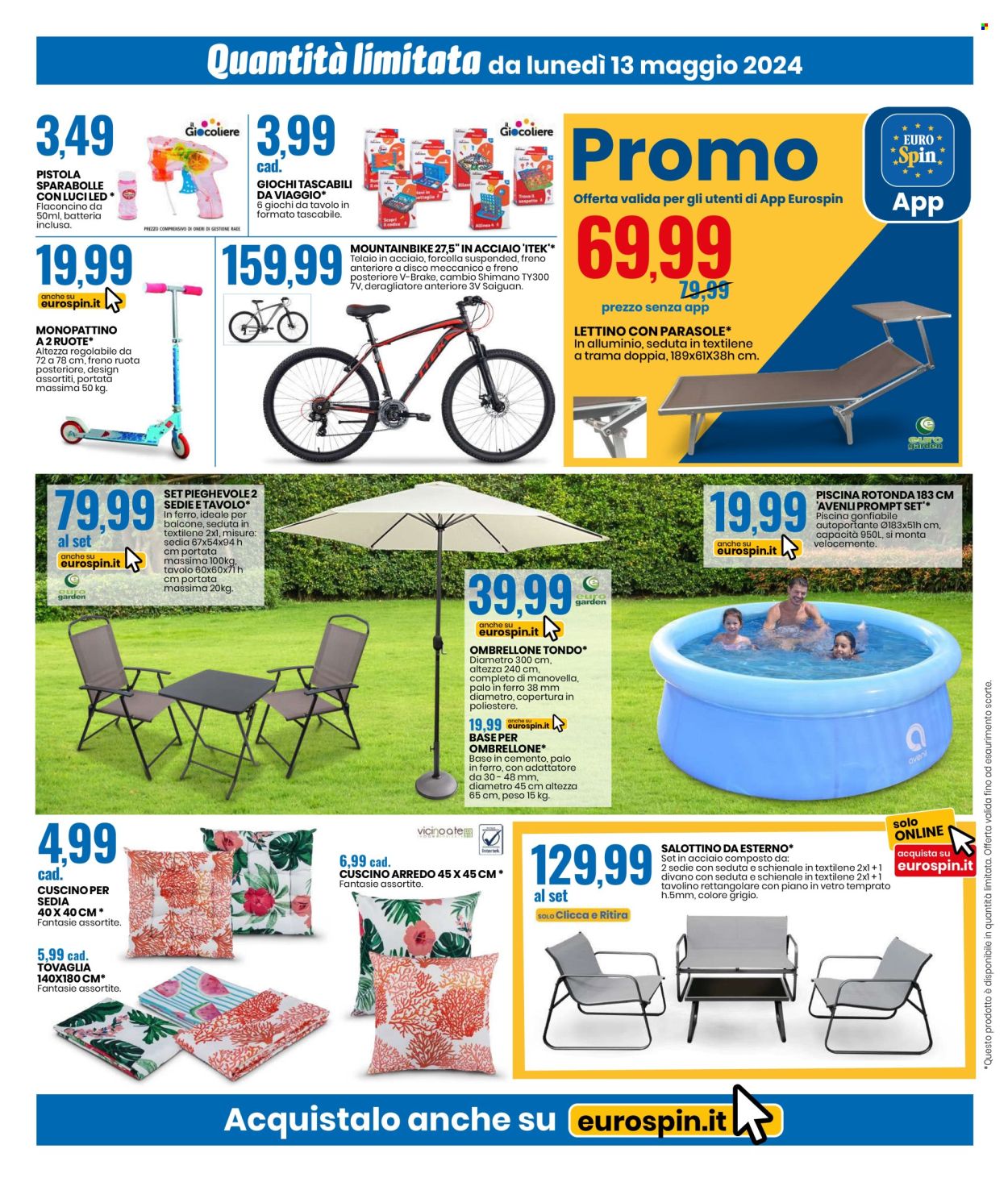 Volantino EuroSpin - 13/5/2024 - 19/5/2024. Pagina 14