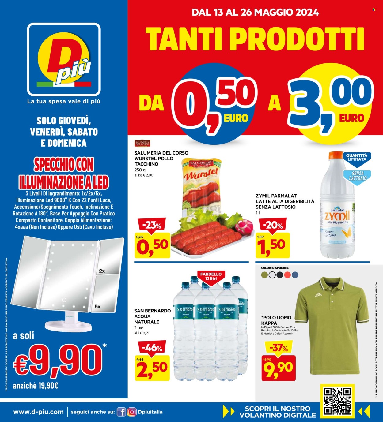 Volantino Dpiù - 13/5/2024 - 26/5/2024. Pagina 1