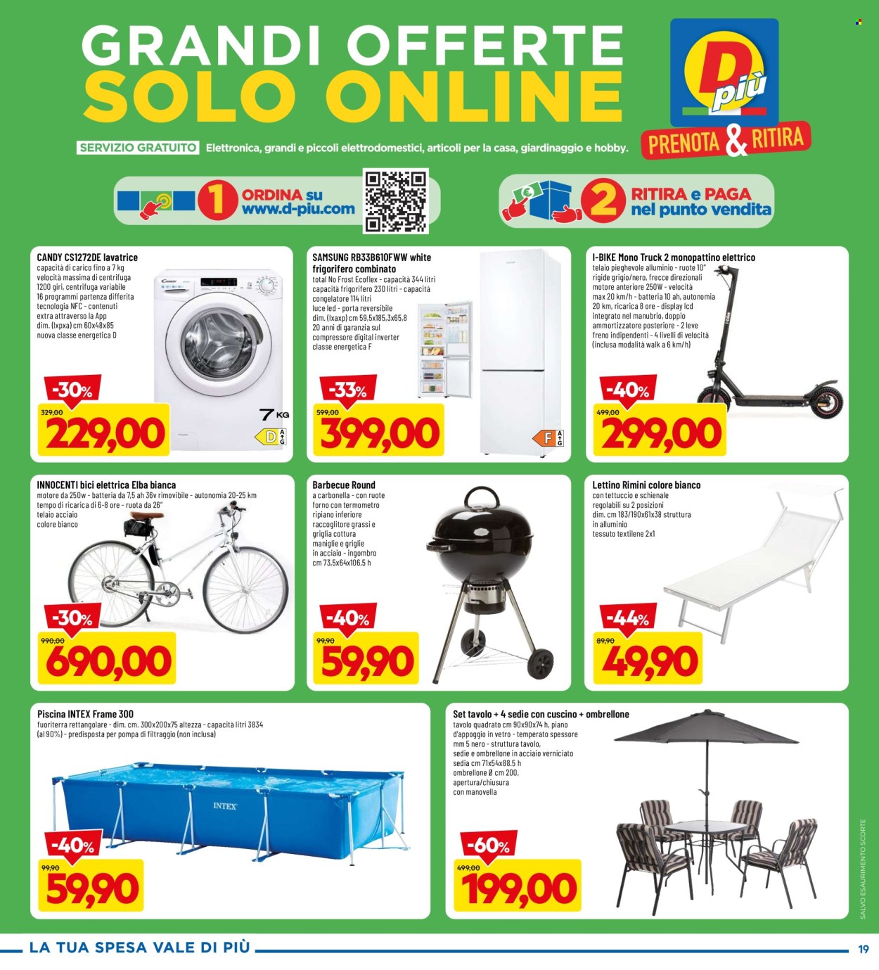 Volantino Dpiù - 13/5/2024 - 26/5/2024. Pagina 19