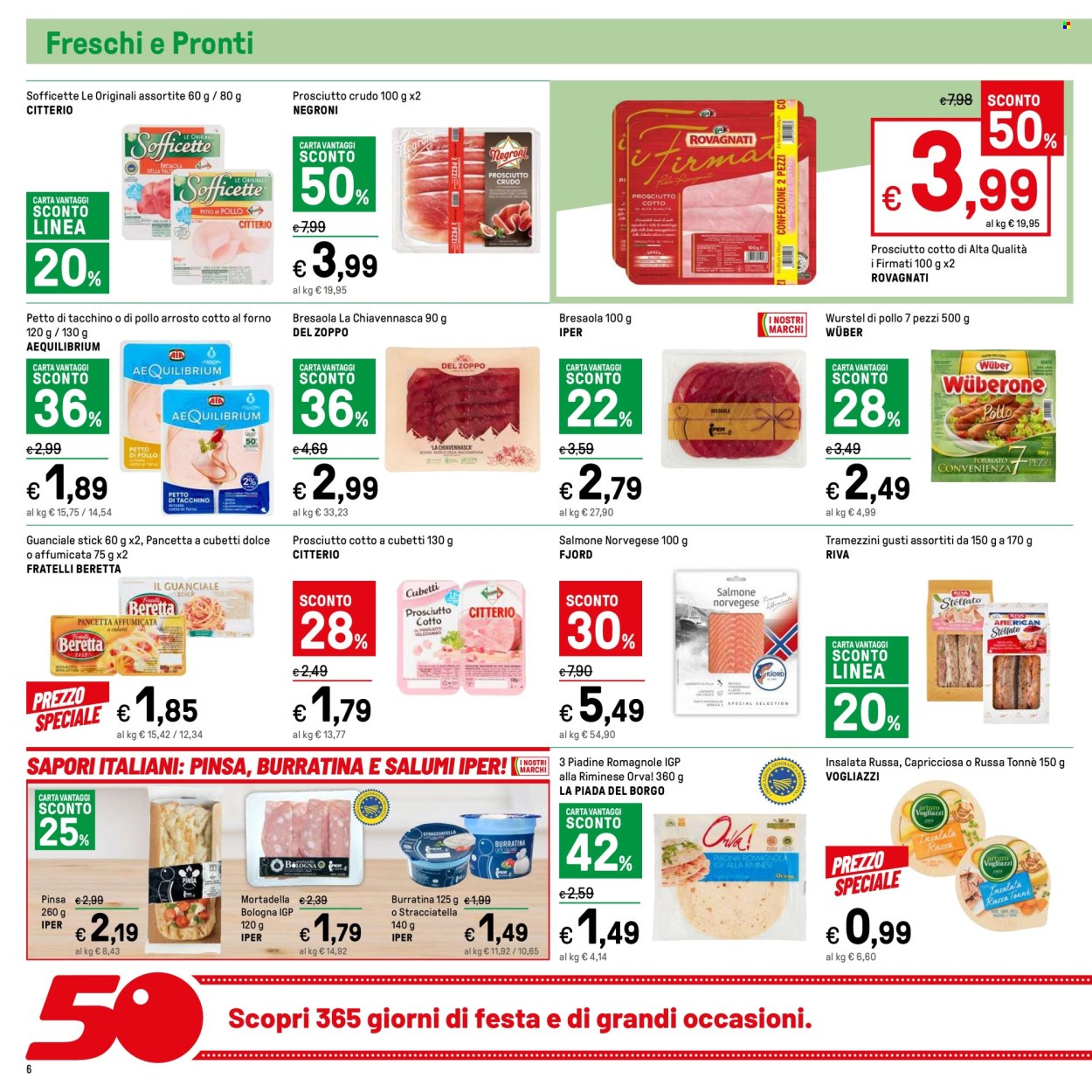 Volantino Iper, La grande i - 13/5/2024 - 26/5/2024. Pagina 6