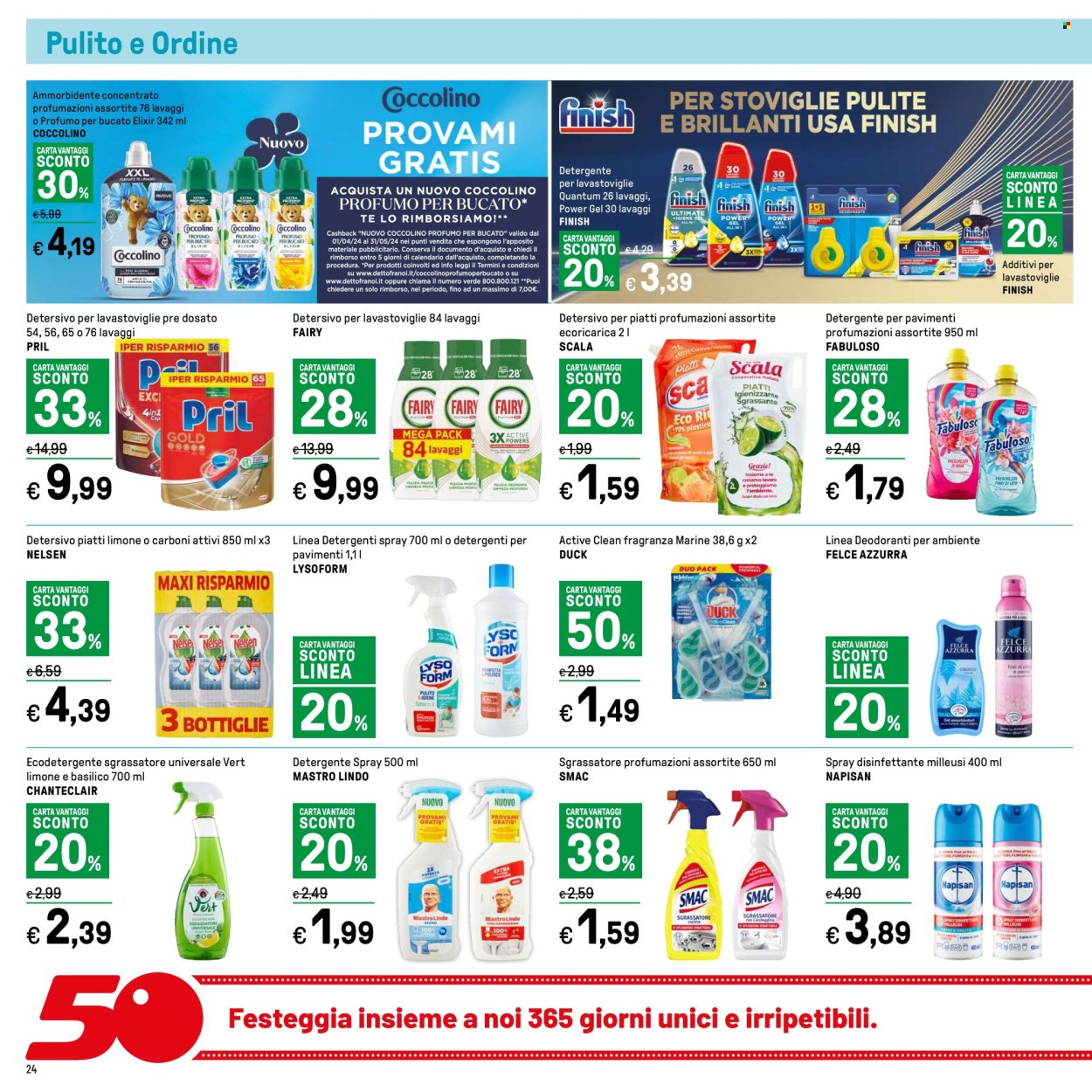 Volantino Iper, La grande i - 13/5/2024 - 26/5/2024. Pagina 24