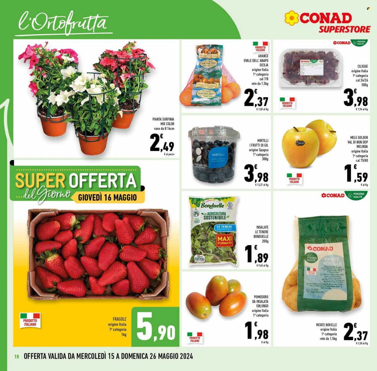 Volantino Conad Superstore - 15/5/2024 - 28/5/2024. Pagina 18