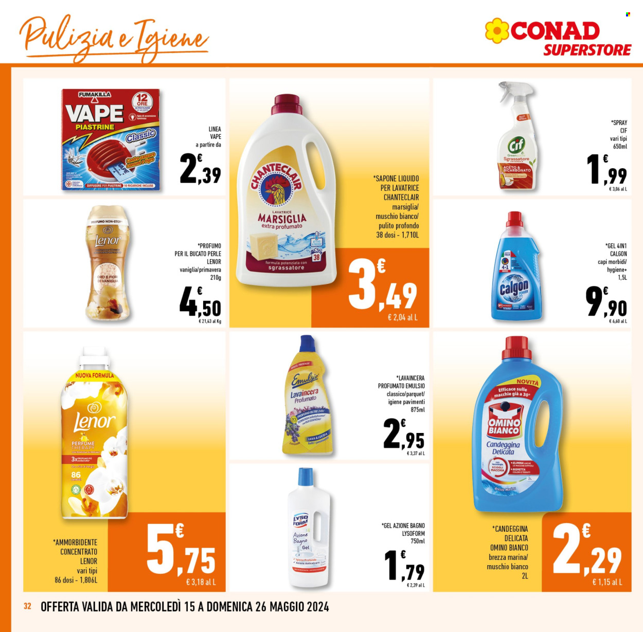Volantino Conad Superstore - 15/5/2024 - 28/5/2024. Pagina 32