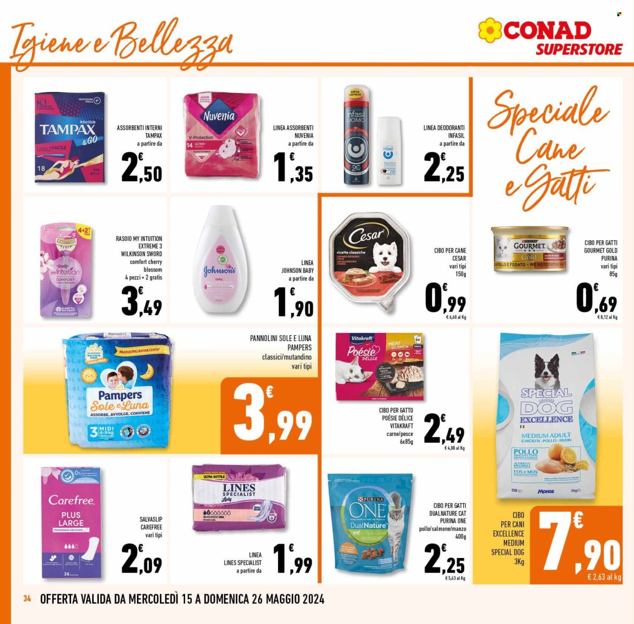 Volantino Conad Superstore - 15/5/2024 - 28/5/2024. Pagina 34