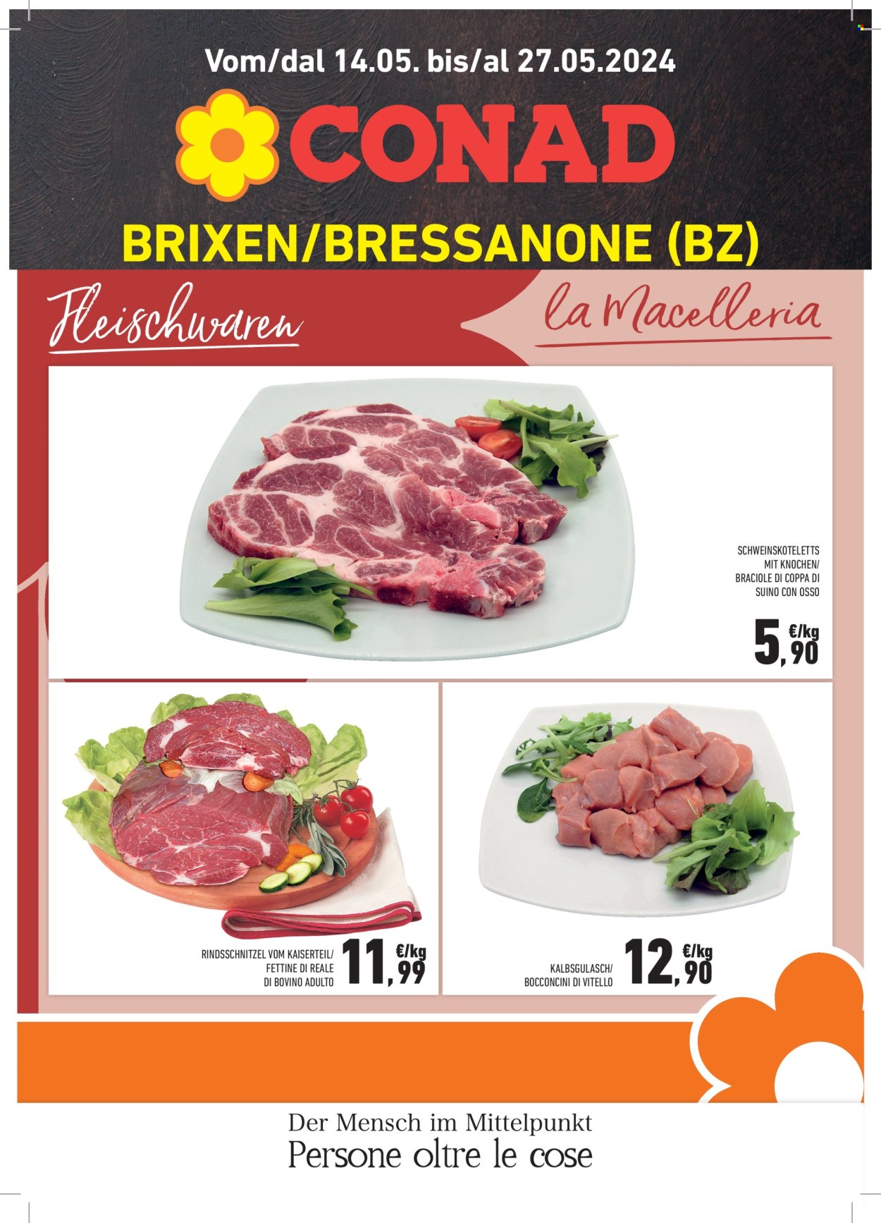 Leták Conad - 14.5.2024 - 27.5.2024. Strana 1