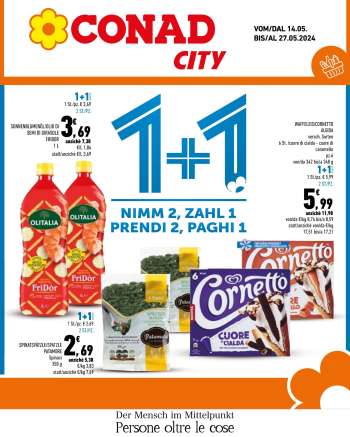 Volantino Conad City - 14/5/2024 - 27/5/2024.