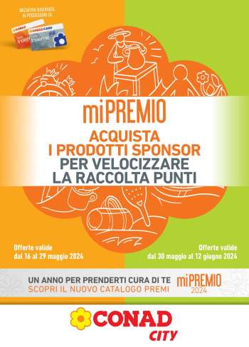 Volantino Conad City - 16/5/2024 - 12/6/2024.