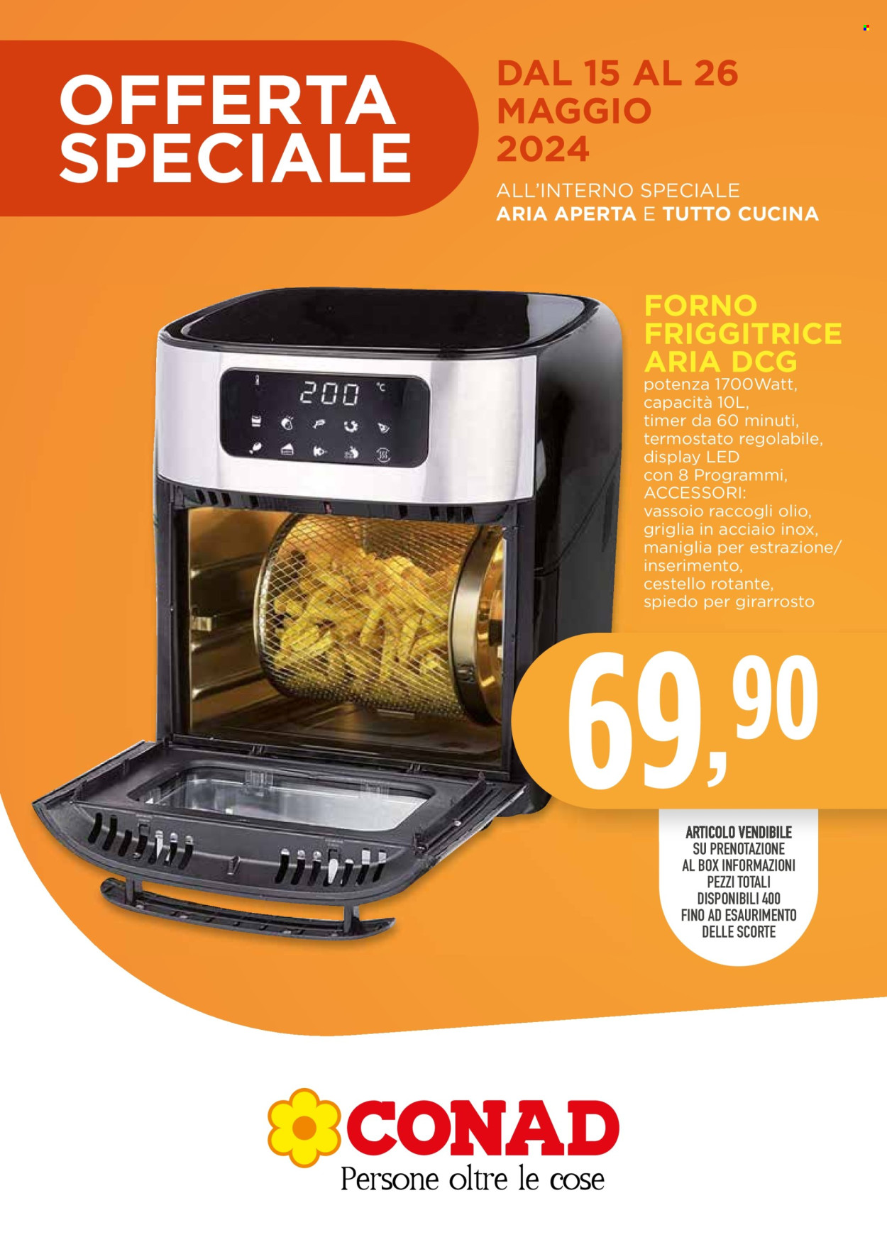 Volantino Conad - 15/5/2024 - 26/5/2024. Pagina 1