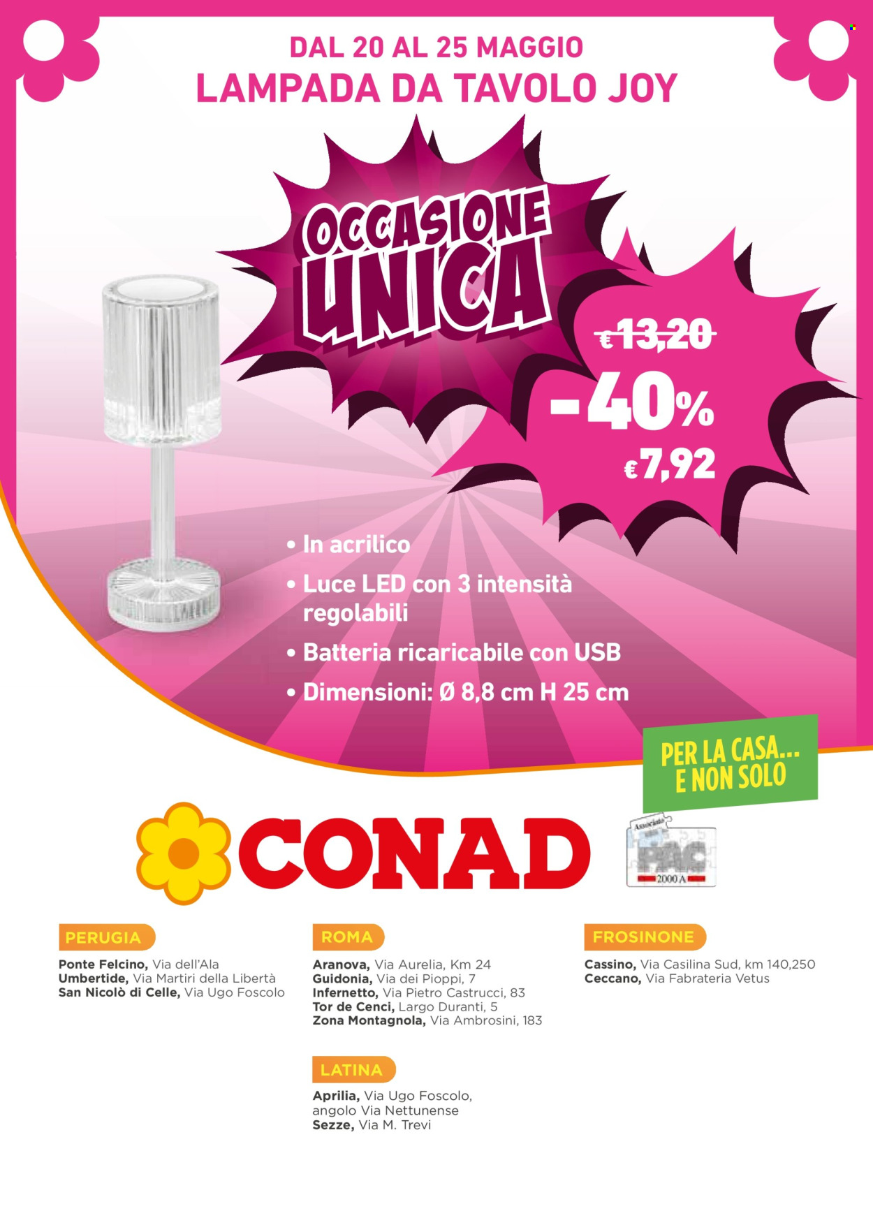 Volantino Conad - 15/5/2024 - 26/5/2024. Pagina 8