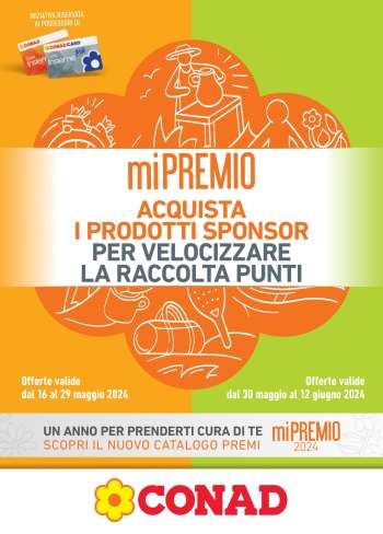 Volantino Conad - 16/5/2024 - 12/6/2024.
