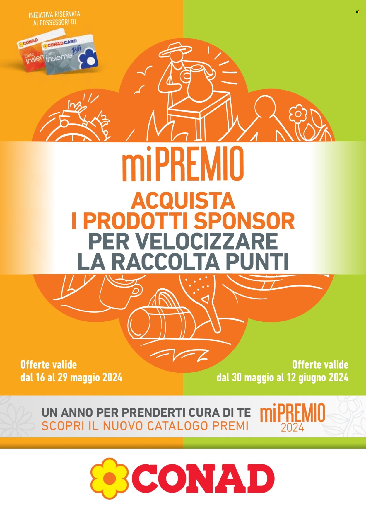 Leták Conad - 16.5.2024 - 12.6.2024. Strana 1
