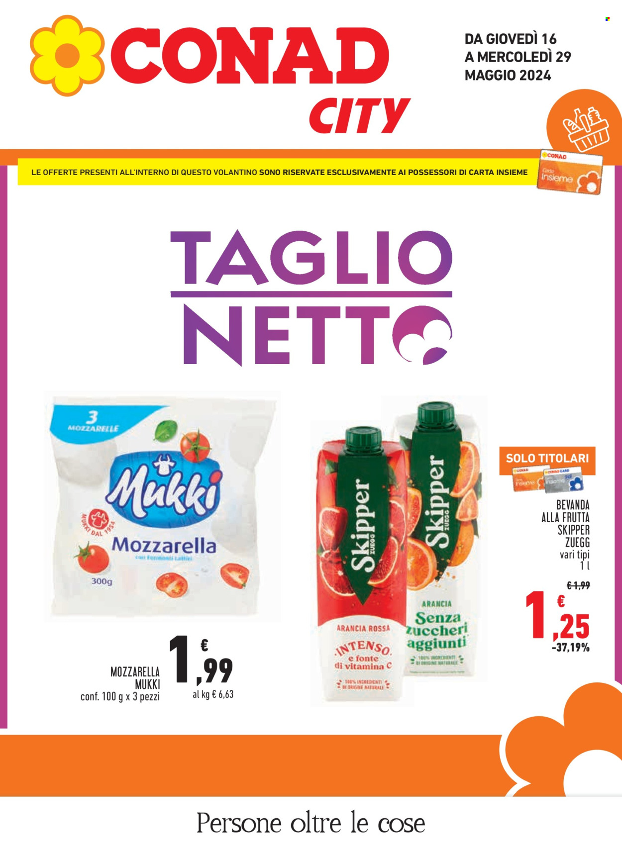 Leták Conad City - 16.5.2024 - 29.5.2024. Strana 1