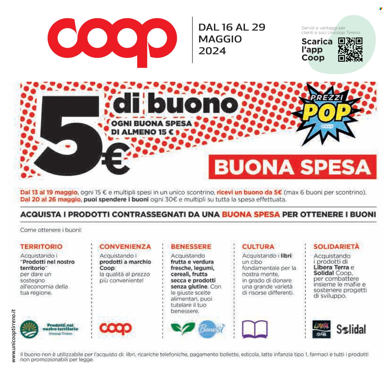 Leták Coop - 16.5.2024 - 29.5.2024. Strana 1