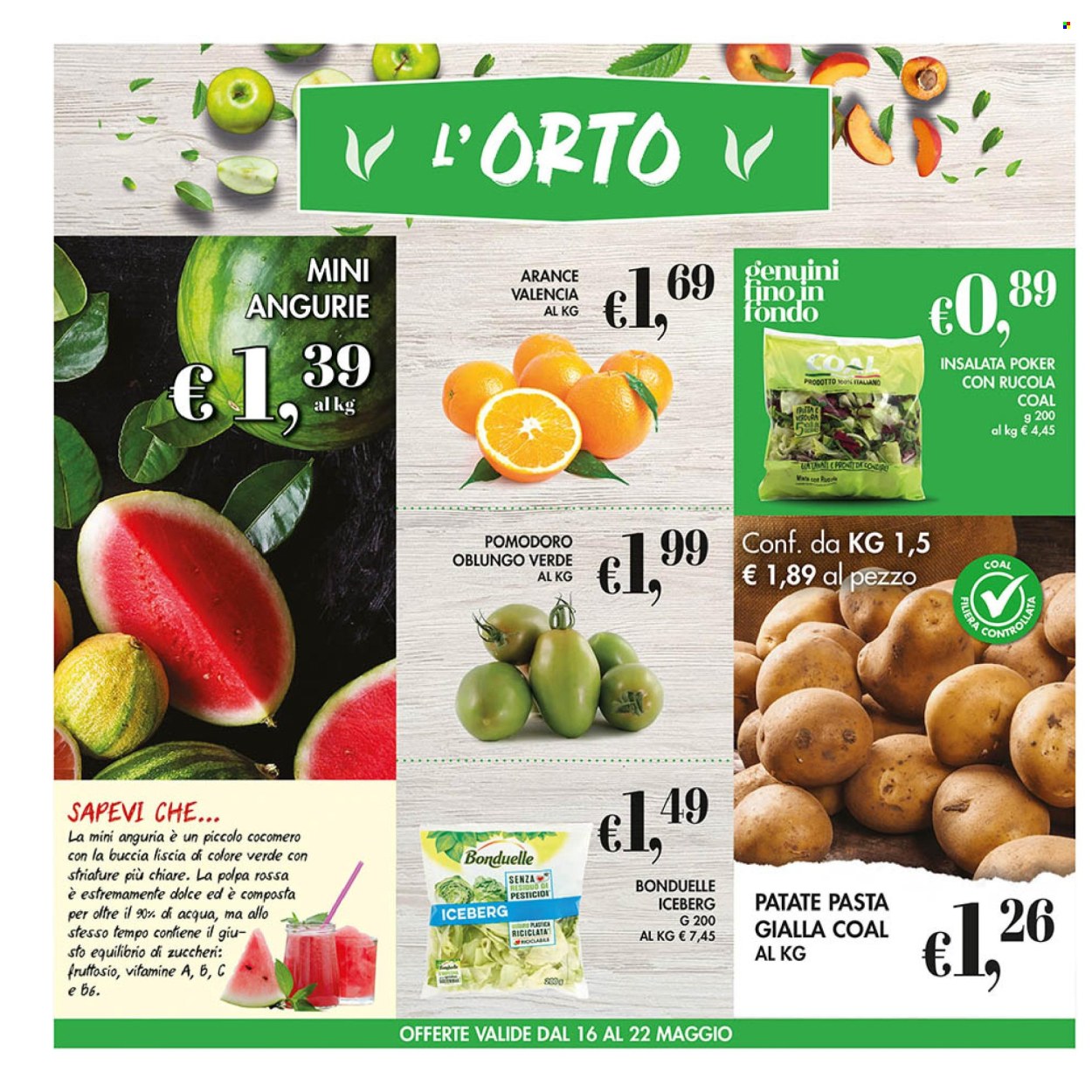 Volantino COAL - 16/5/2024 - 29/5/2024. Pagina 2