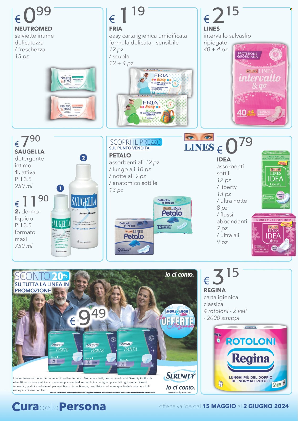 Volantino Acqua & Sapone - 15/5/2024 - 2/6/2024. Pagina 14