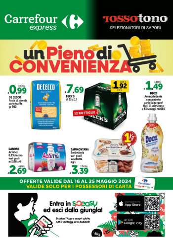 Volantino Carrefour - 16/5/2024 - 25/5/2024.