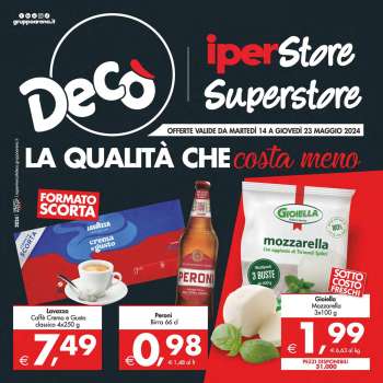 Volantino Deco - 14/5/2024 - 23/5/2024.