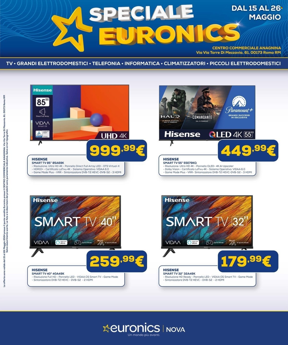 Leták Euronics - 15.5.2024 - 26.5.2024. Strana 1