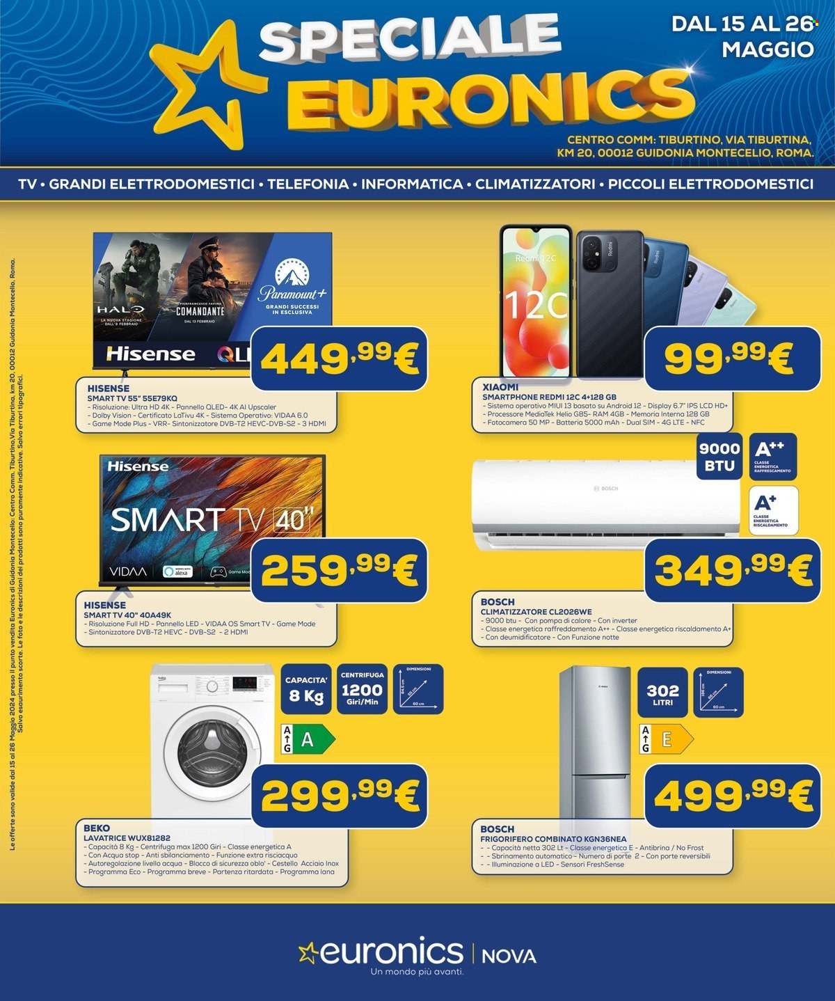 Volantino Euronics - 15/5/2024 - 26/5/2024. Pagina 1