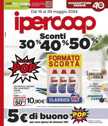 Volantino Coop - 16/5/2024 - 26/5/2024.