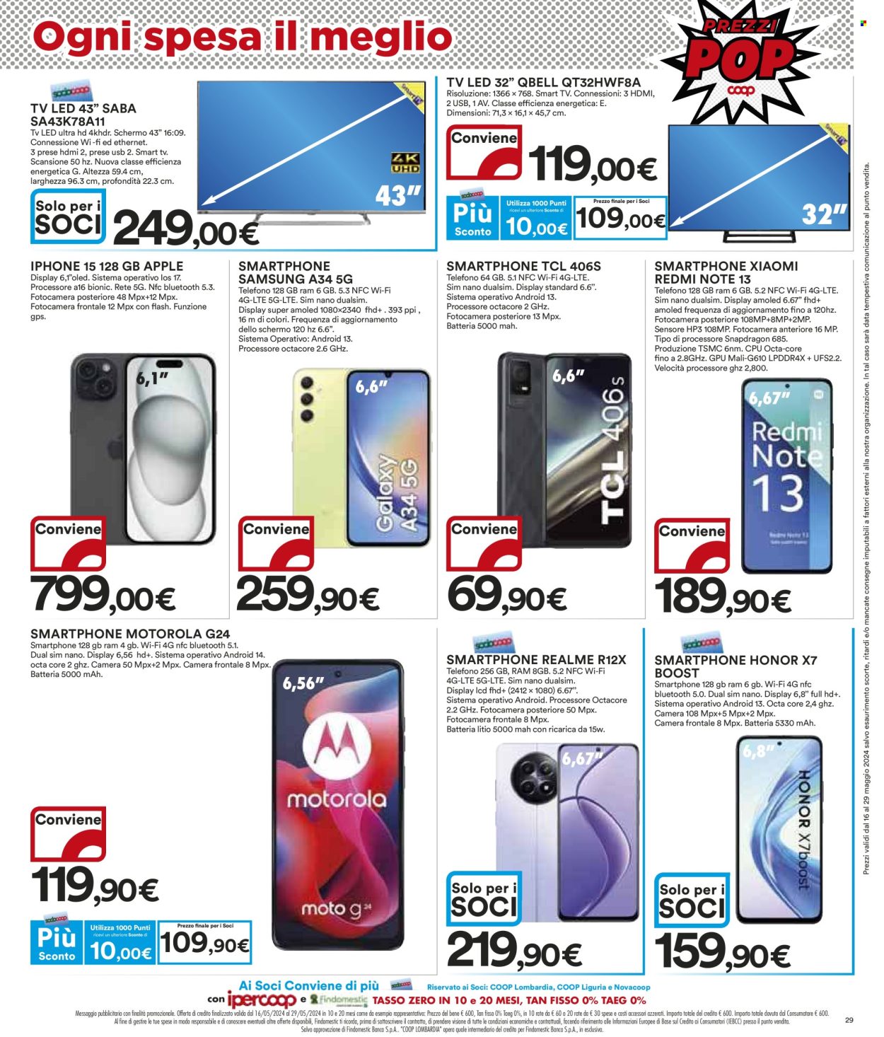 Volantino Coop - 16/5/2024 - 26/5/2024. Pagina 29