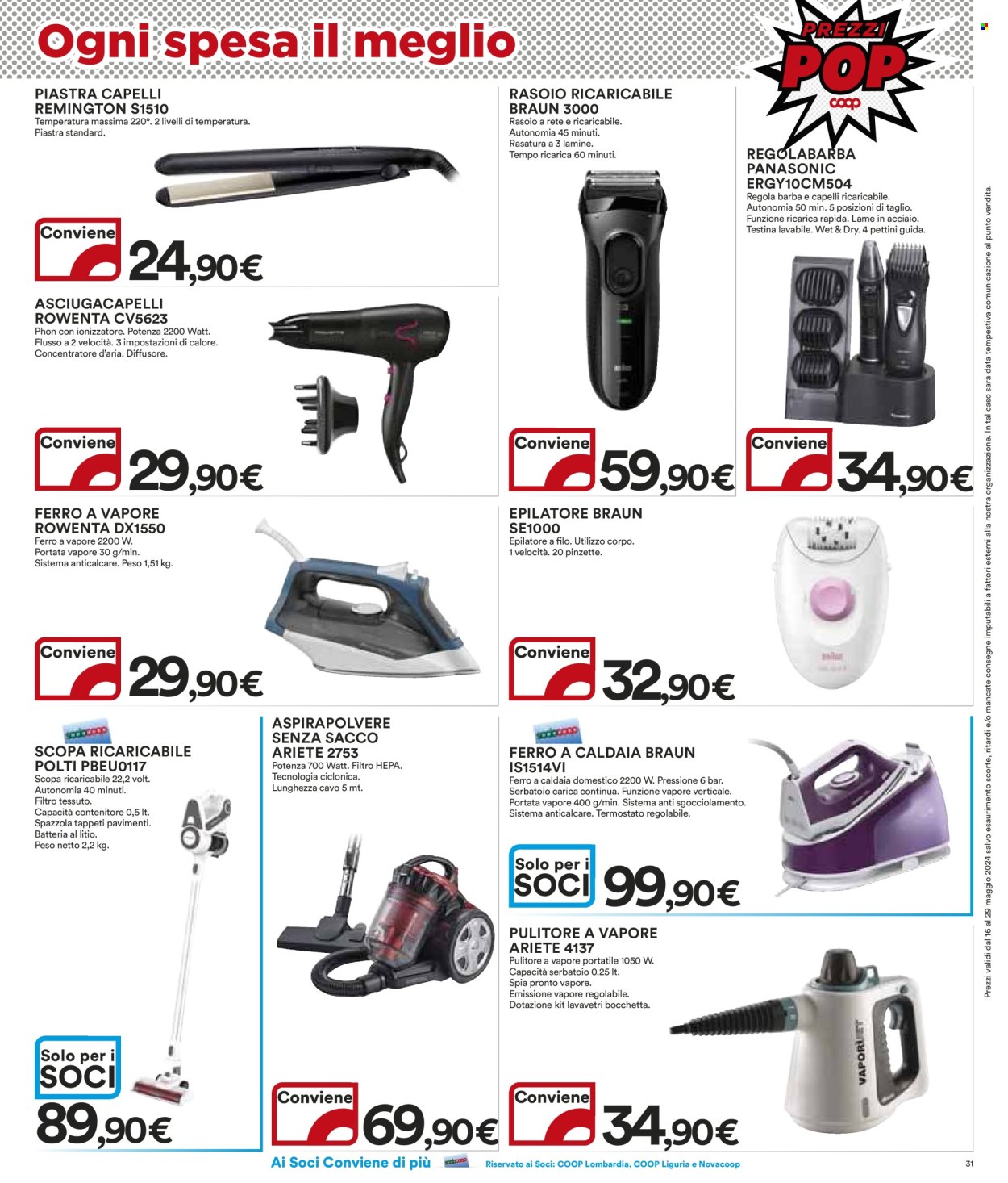Volantino Coop - 16/5/2024 - 26/5/2024. Pagina 31