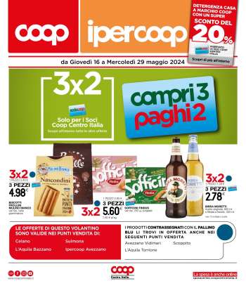 Volantino Coop - 16/5/2024 - 29/5/2024.