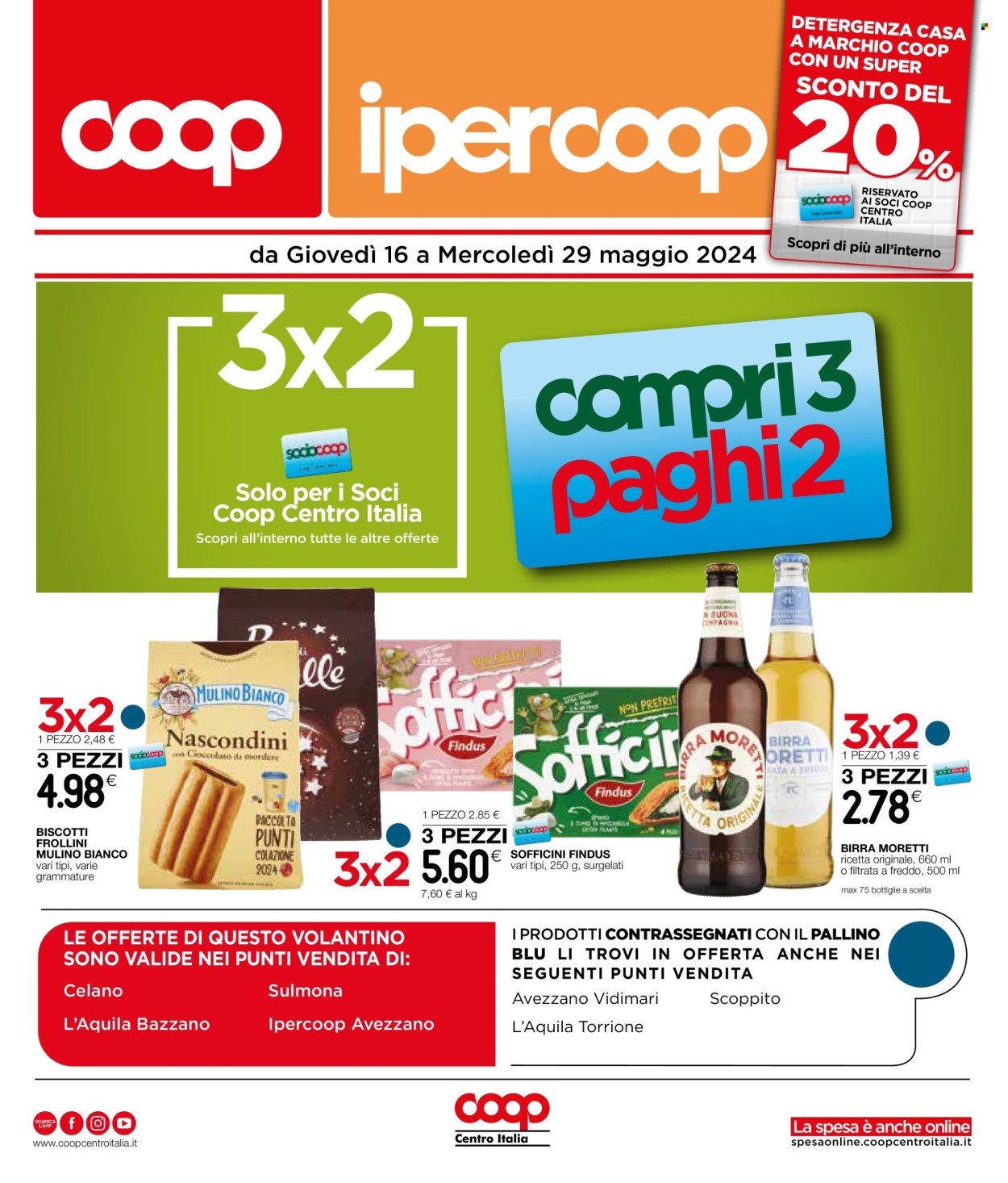 Leták Coop - 16.5.2024 - 29.5.2024. Strana 1
