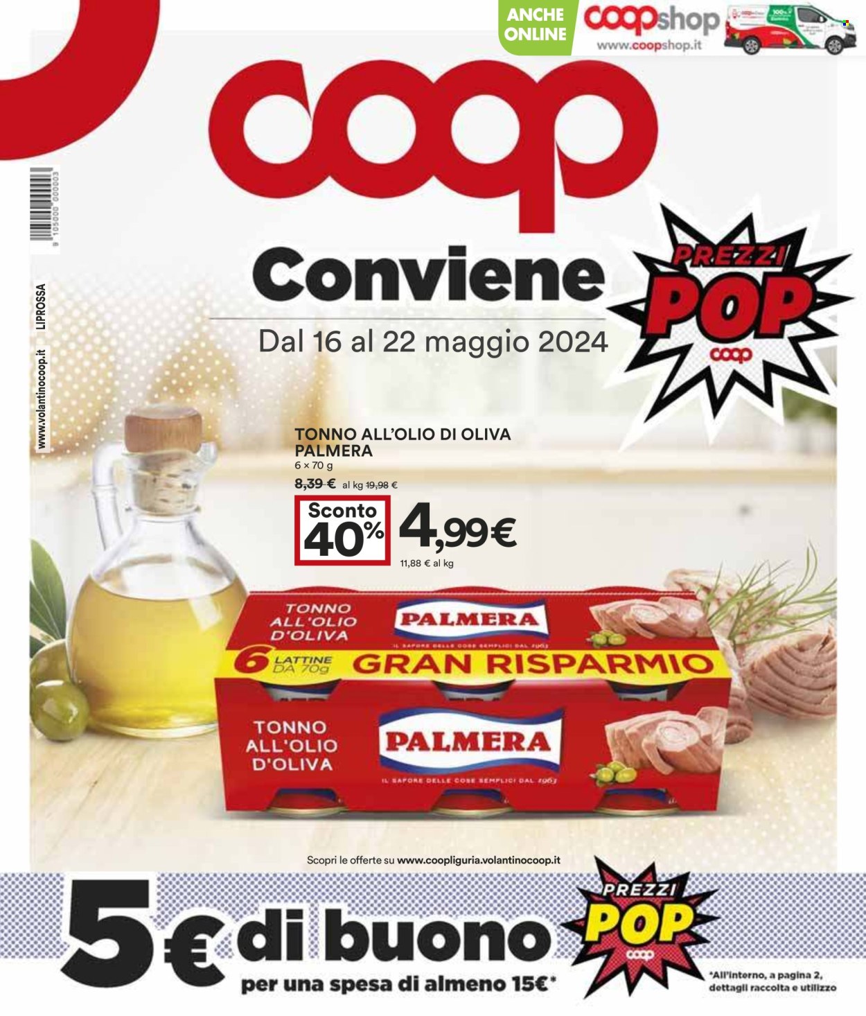 Leták Coop - 16.5.2024 - 22.5.2024. Strana 1