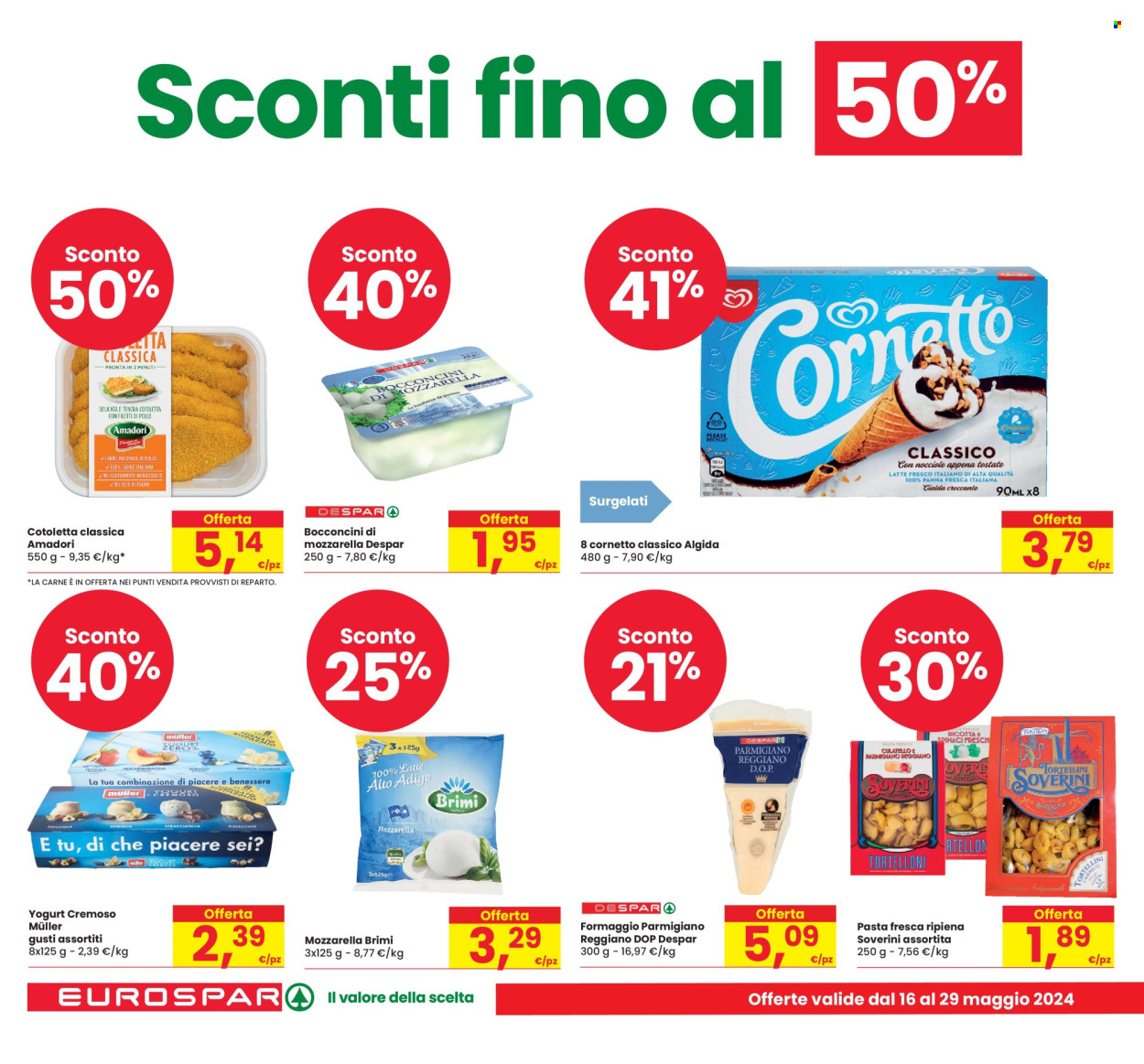 Volantino Eurospar - 16/5/2024 - 29/5/2024. Pagina 2
