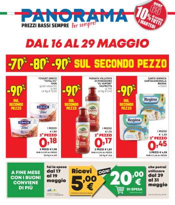 Volantino Panorama - 16/5/2024 - 29/5/2024.