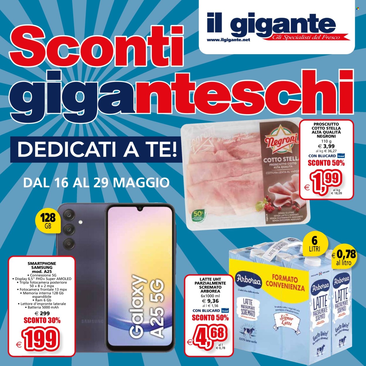 Volantino Il Gigante - 16/5/2024 - 29/5/2024. Pagina 1