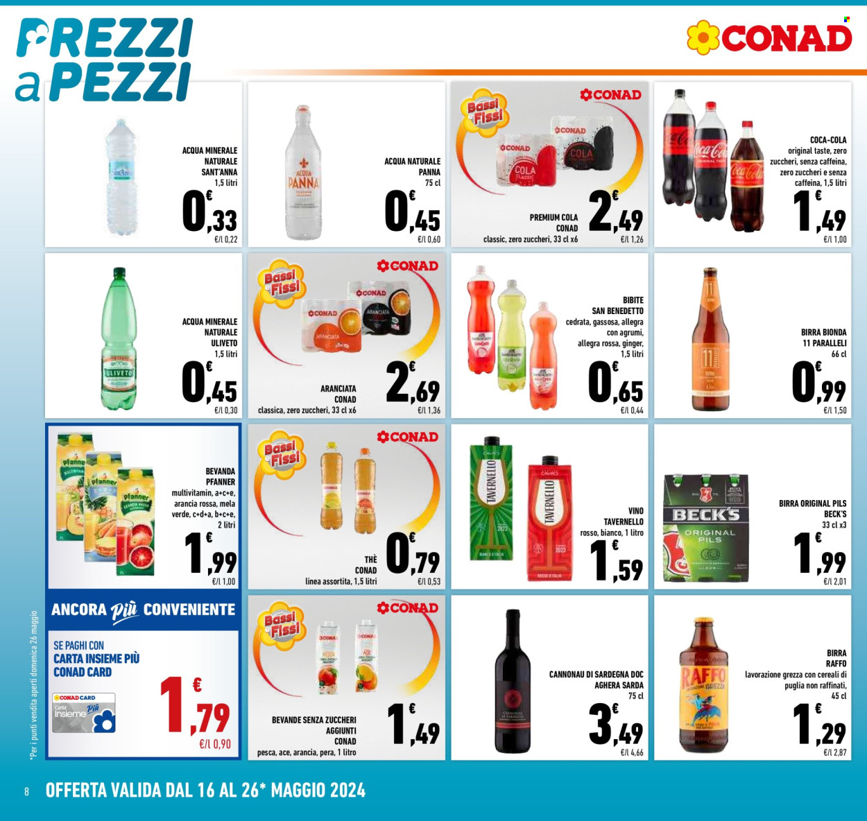 Volantino Conad - 16/5/2024 - 26/5/2024. Pagina 8