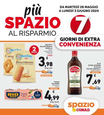 Volantino Spazio Conad - 28/5/2024 - 3/6/2024.