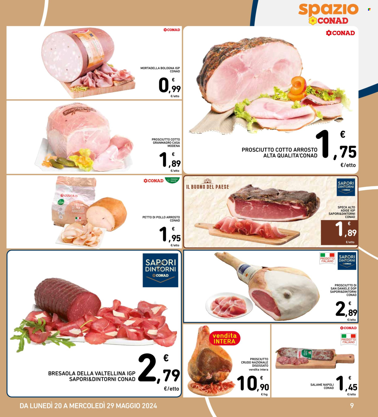 Volantino Spazio Conad - 20/5/2024 - 29/5/2024. Pagina 9