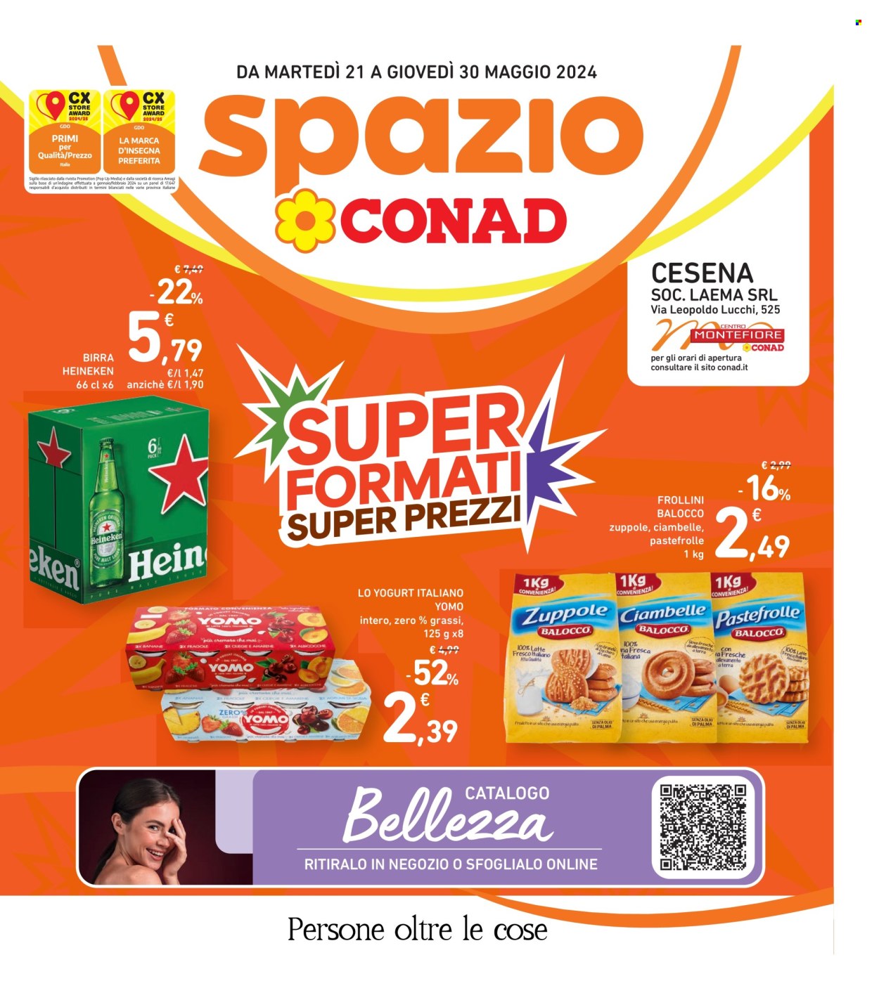 Volantino Spazio Conad - 21/5/2024 - 30/5/2024. Pagina 1