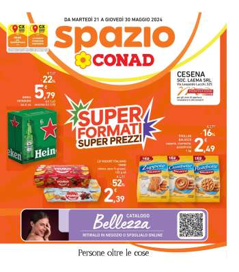 Volantino Spazio Conad - 21/5/2024 - 30/5/2024.