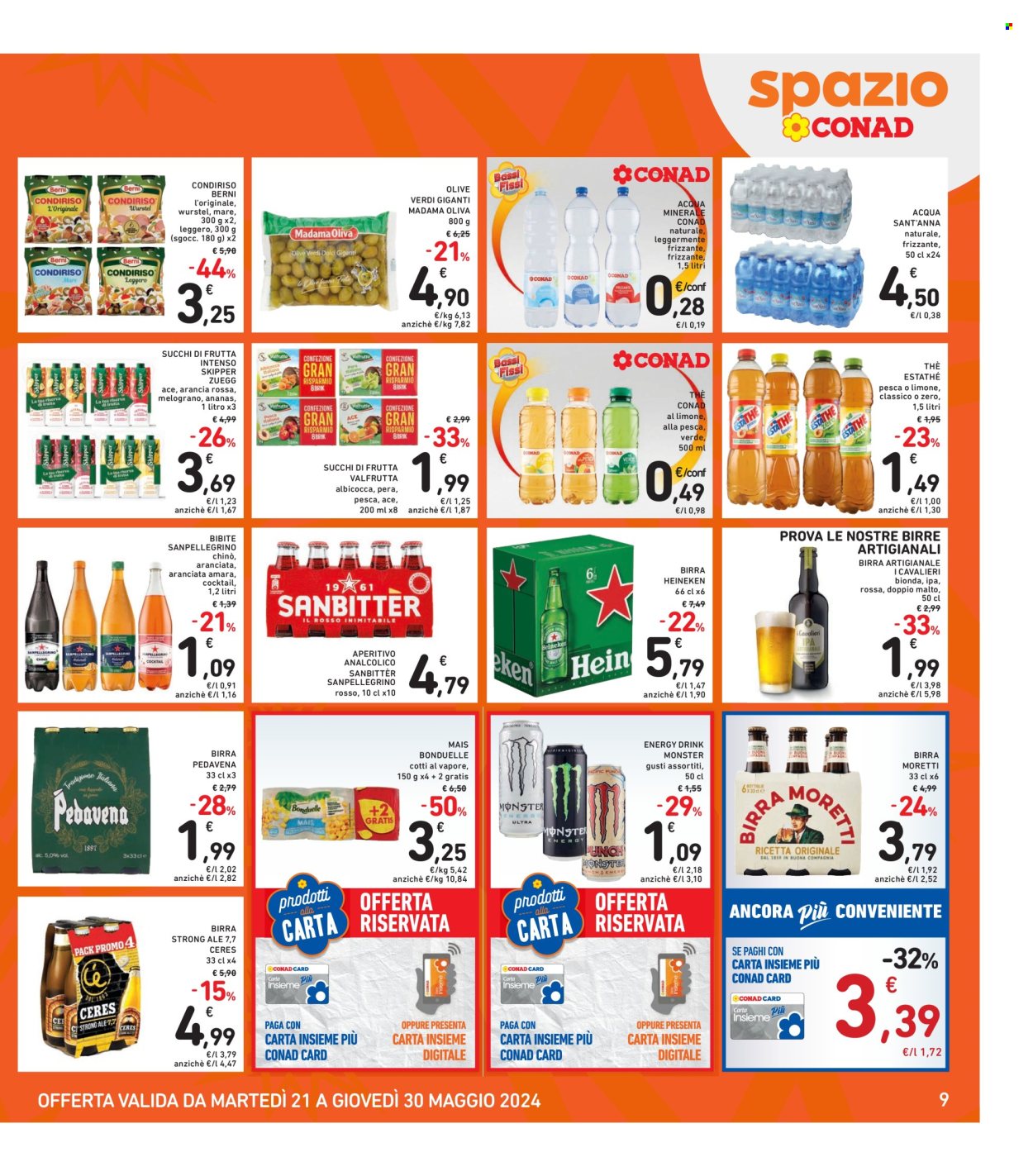 Volantino Spazio Conad - 21/5/2024 - 30/5/2024. Pagina 9