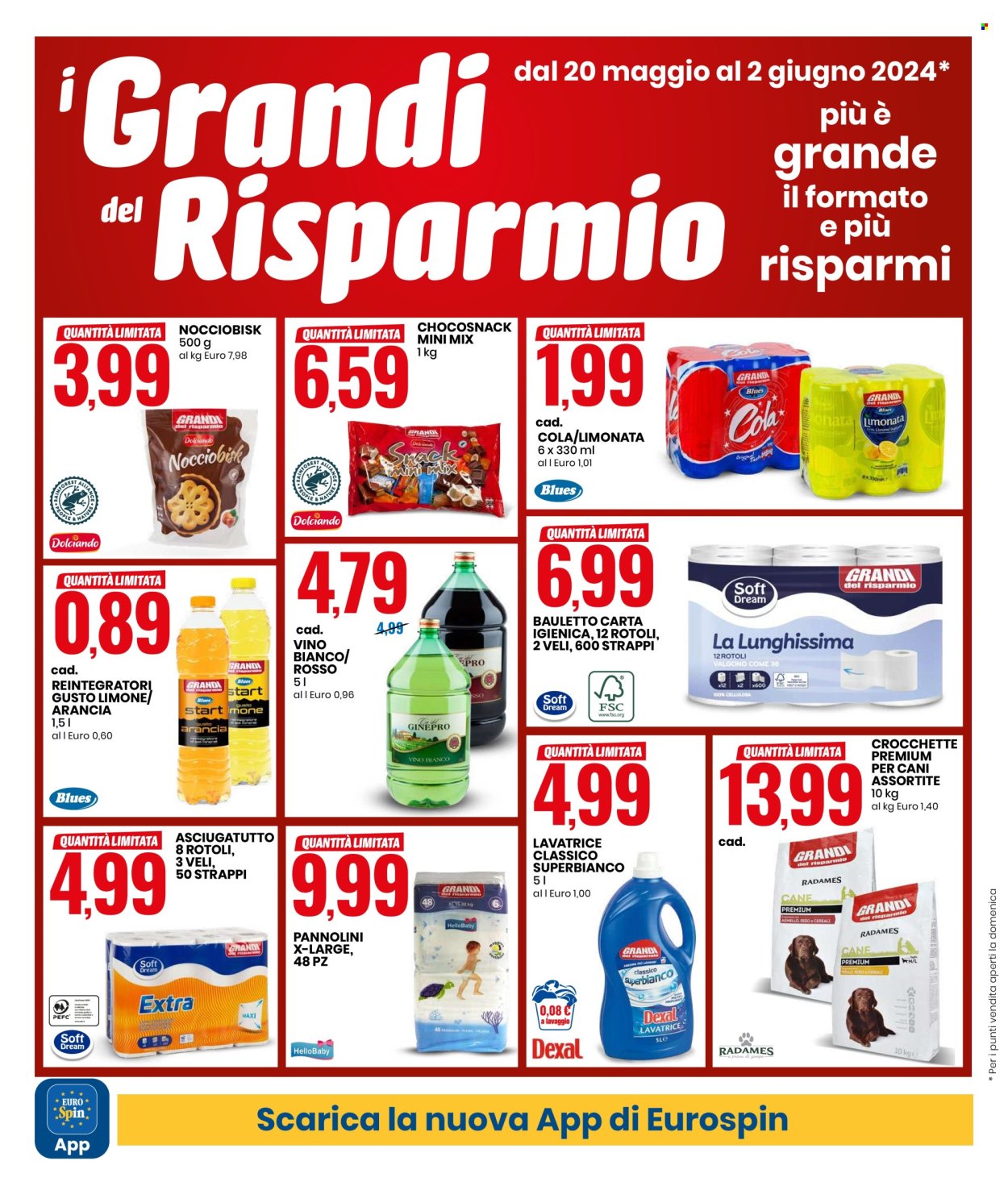 Volantino EuroSpin - 20/5/2024 - 2/6/2024. Pagina 4