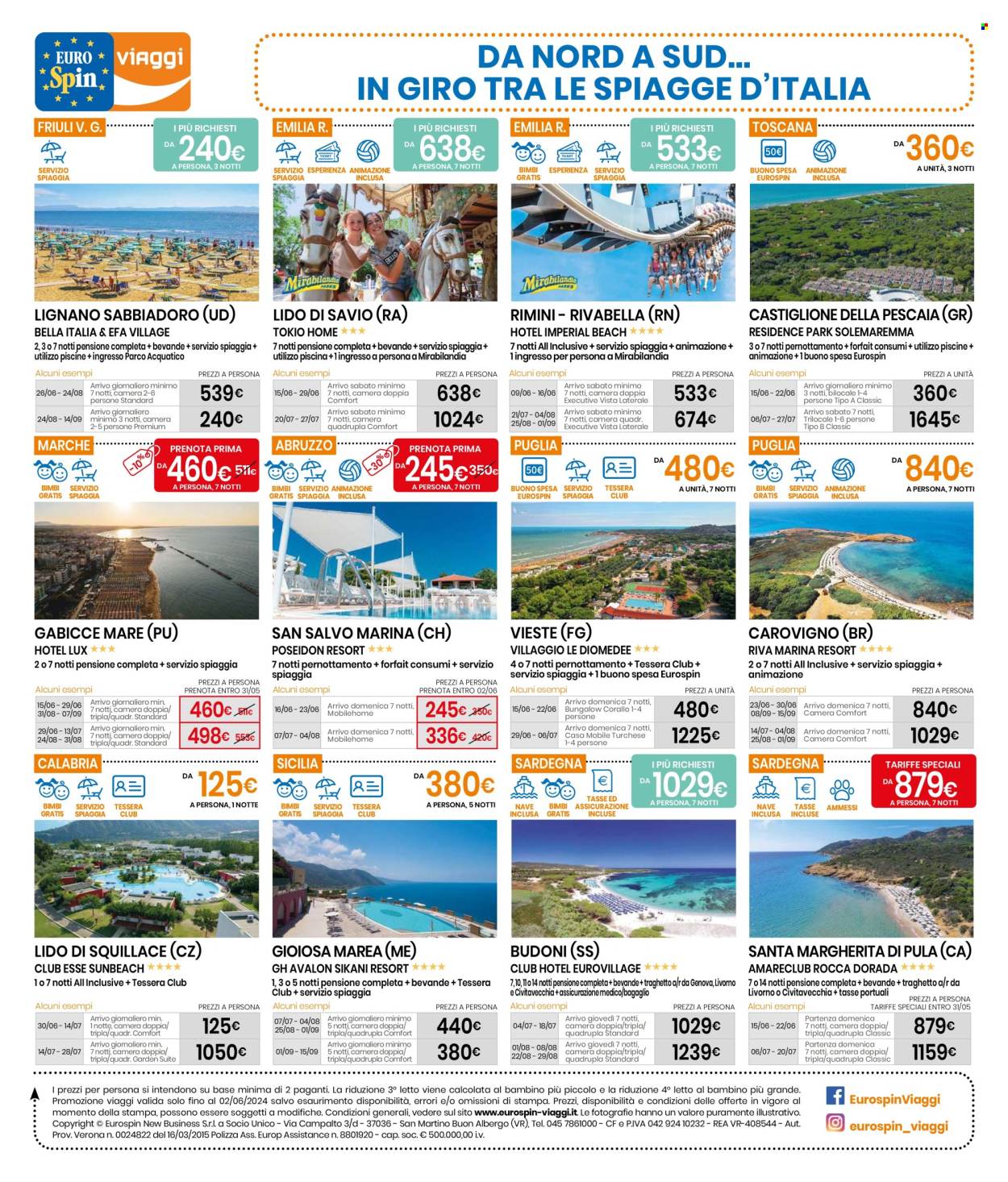 Volantino EuroSpin - 20/5/2024 - 2/6/2024. Pagina 22