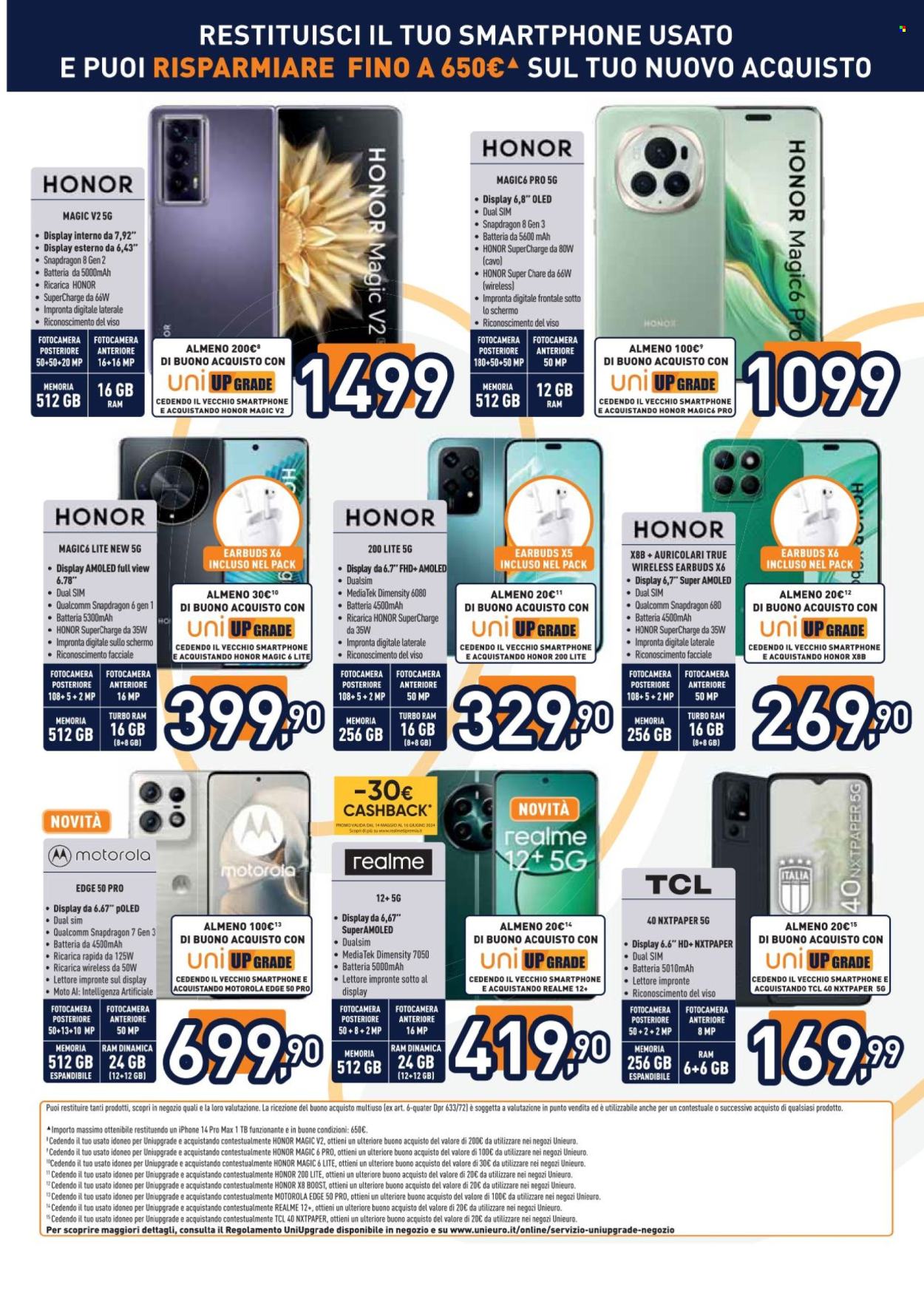 Volantino Unieuro - 17/5/2024 - 29/5/2024. Pagina 6