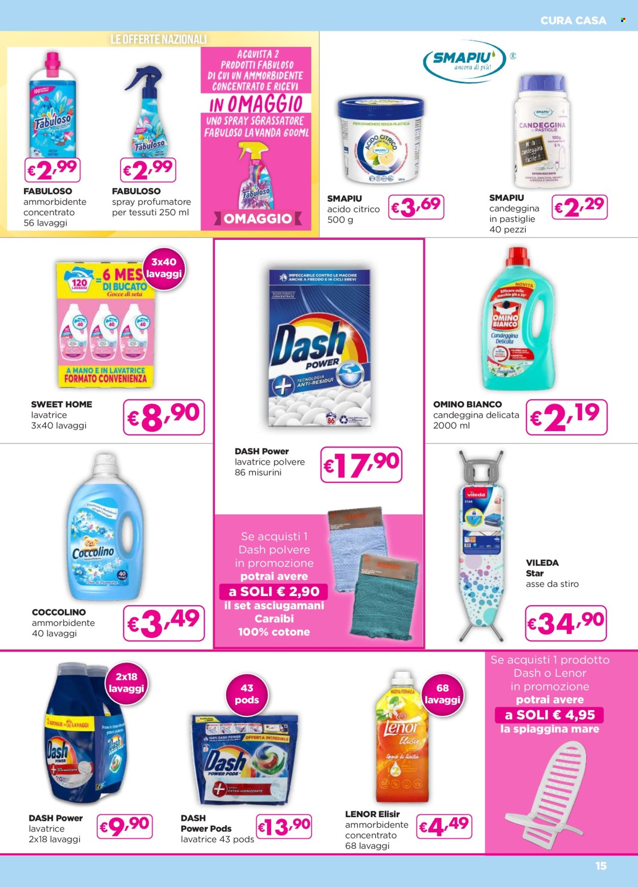 Volantino Acqua & Sapone - 23/5/2024 - 11/6/2024. Pagina 15