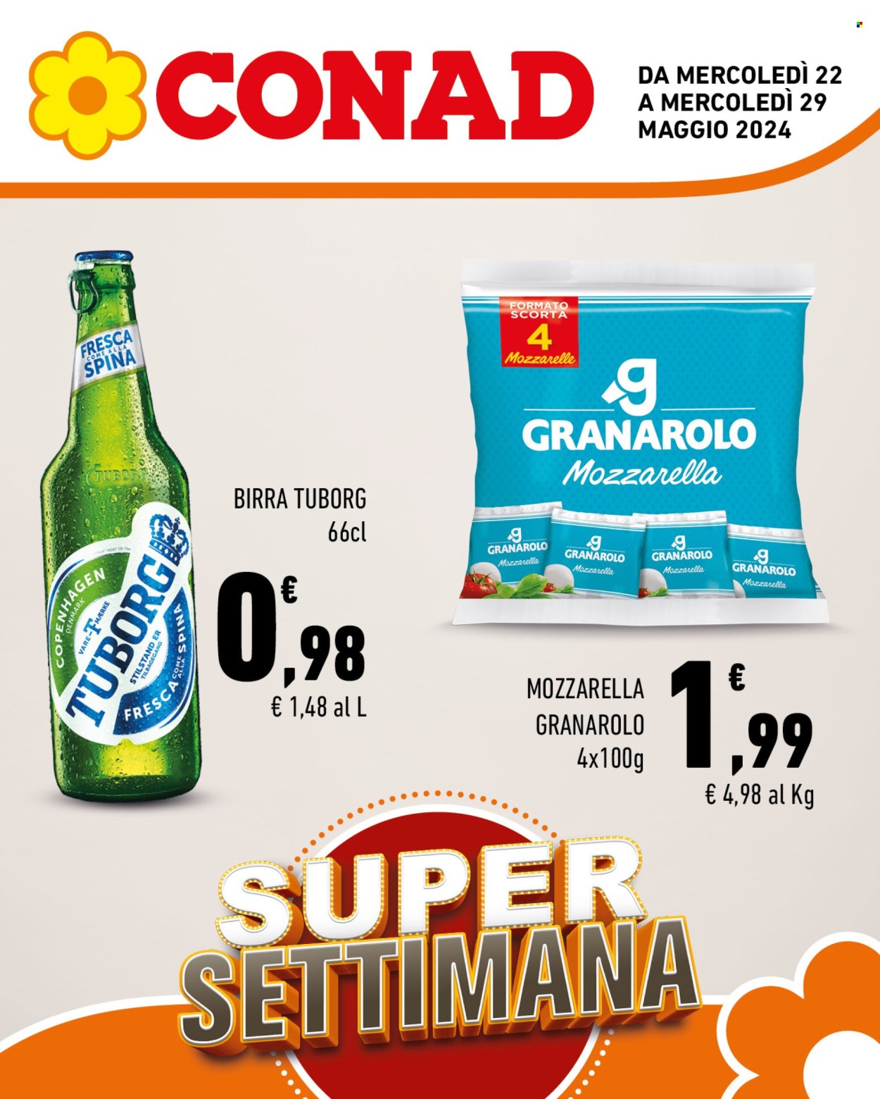 Leták Conad - 22.5.2024 - 29.5.2024. Strana 1